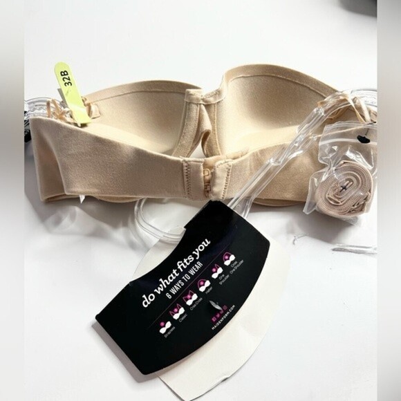 Maidenform Women's Love The Lift Demi Strapless Multiway Bra 09417. - Picture 10 of 12
